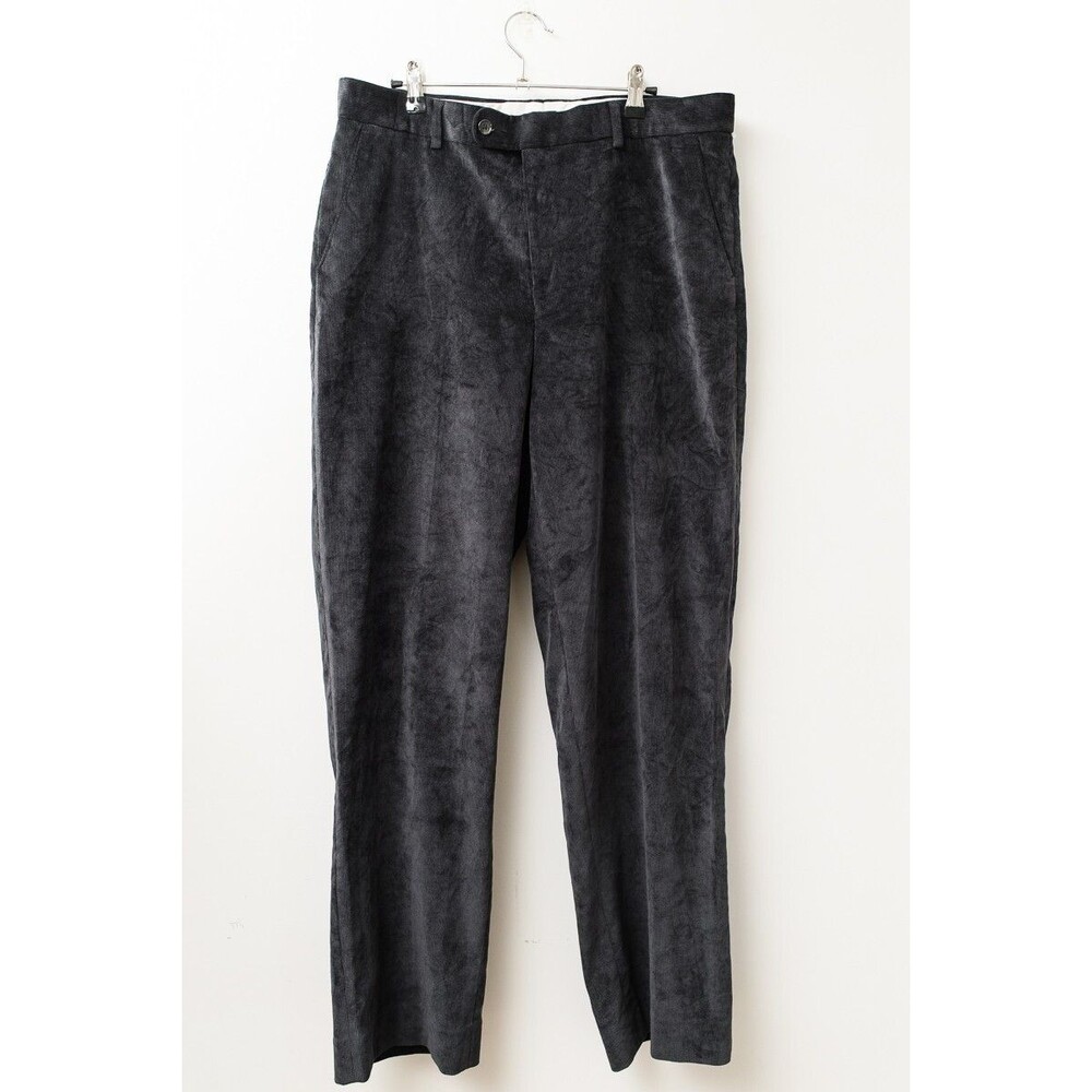 Enro corduroy pants W36 L34 36/34 Men's Blue Gray Office Casual